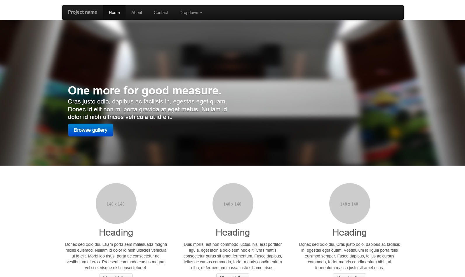 Jsfiddle Bootstrap Example