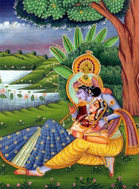 Krishna Radha Love Sms