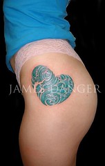 Lawn Mower Tattoo Girl