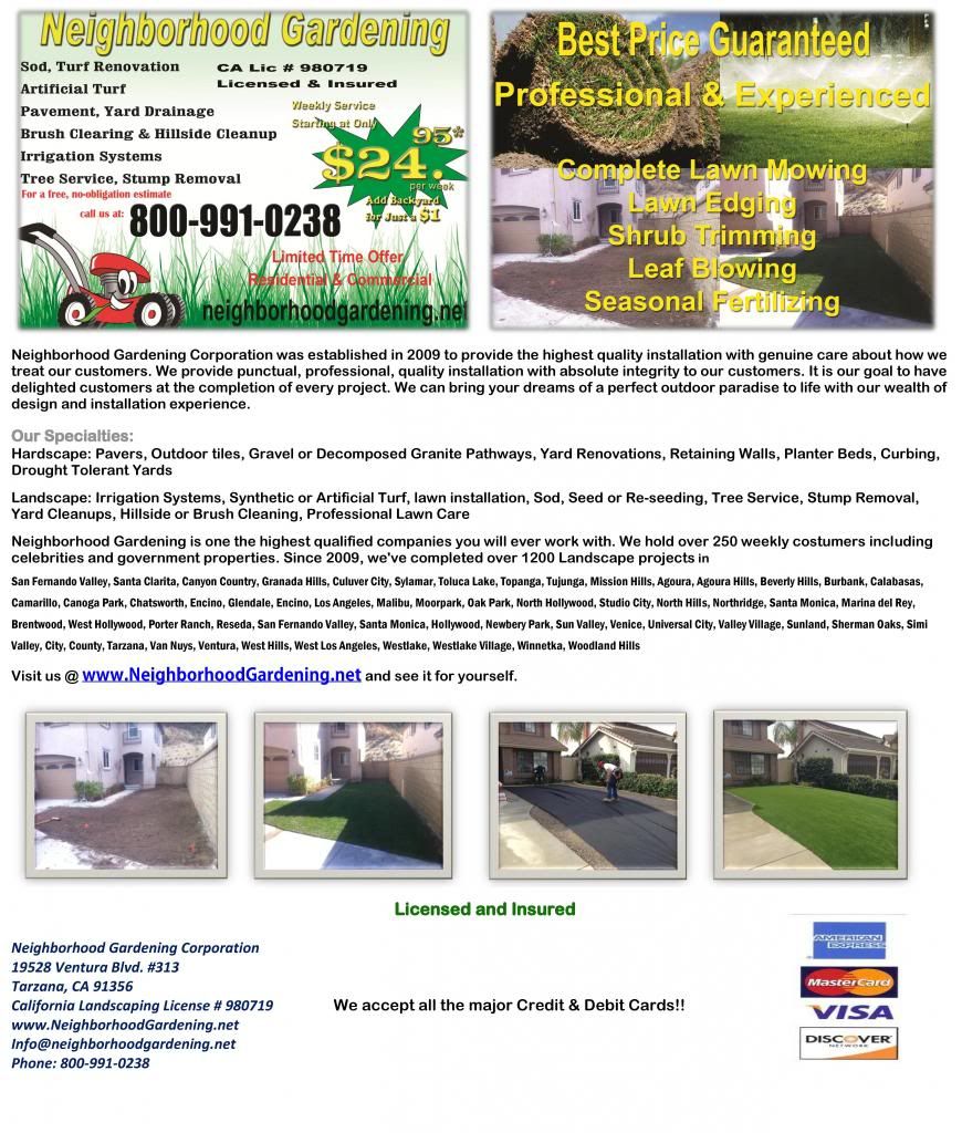 Lawn Mowing Services