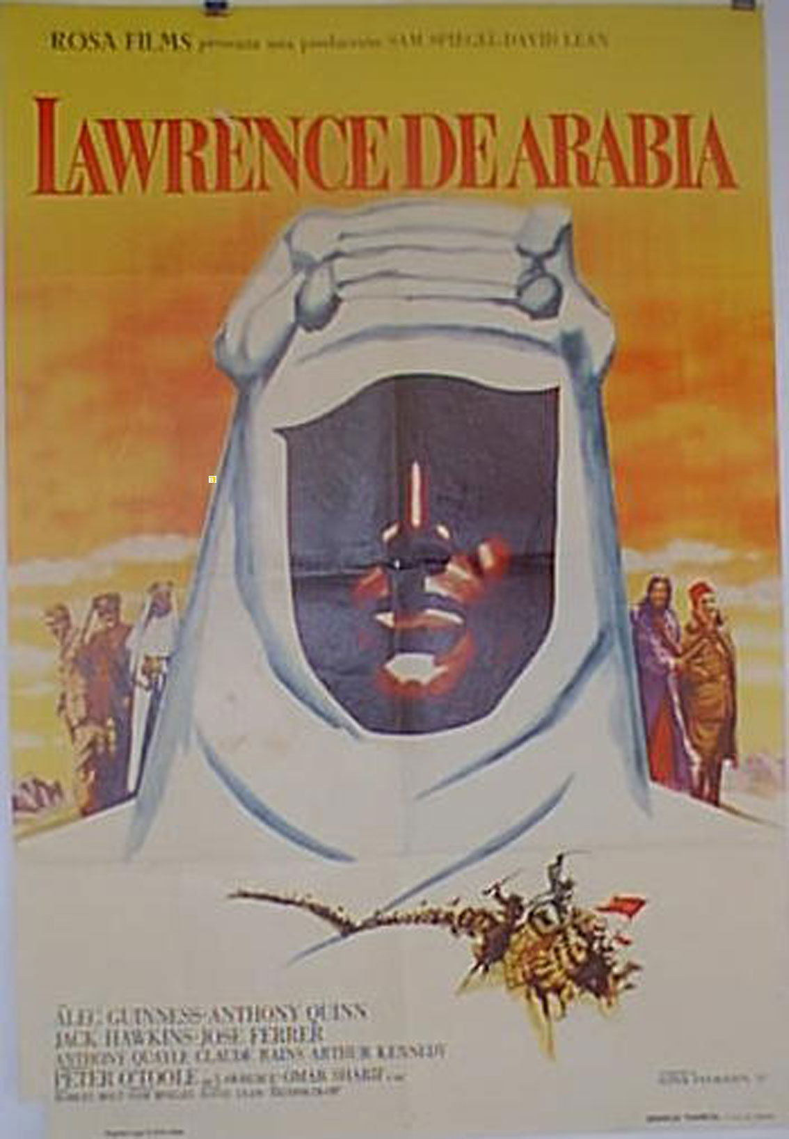Lawrence Of Arabia Movie Poster