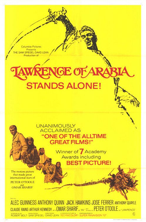 Lawrence Of Arabia Movie Poster