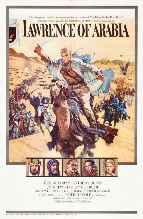 Lawrence Of Arabia Movie Poster