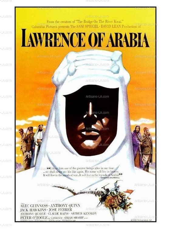 Lawrence Of Arabia Movie Poster