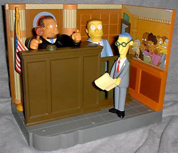Lawyer In Courtroom