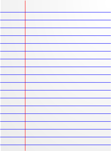 Lined Writing Paper Template For Word