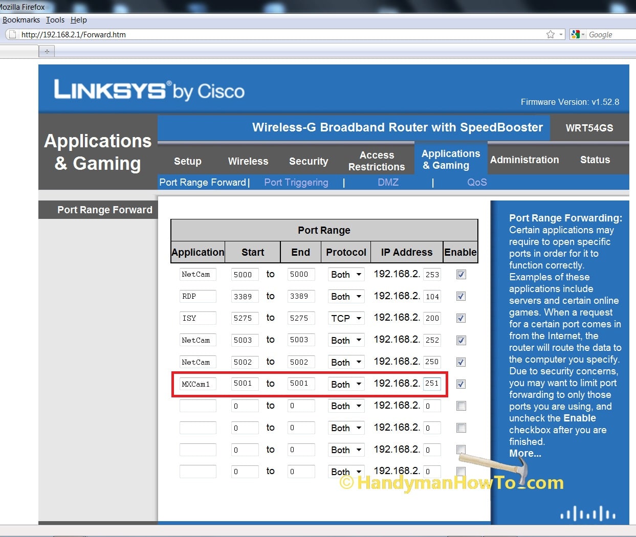 Linksys Router Setup Wrt54g Ip Address