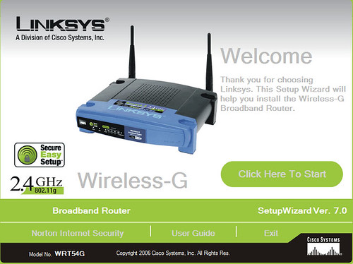 Linksys Router Wrt54g Setup Without Cd