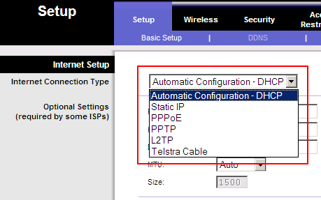 Linksys Wireless Router Setup Ip Address