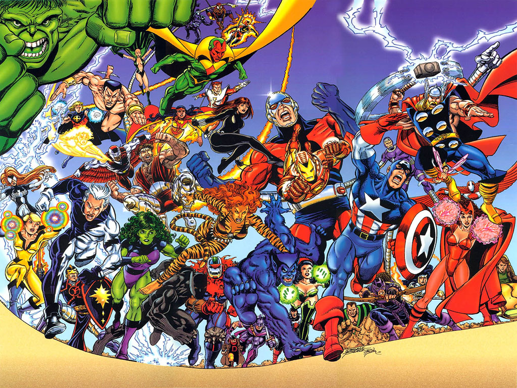 List Of Superheroes With Pictures