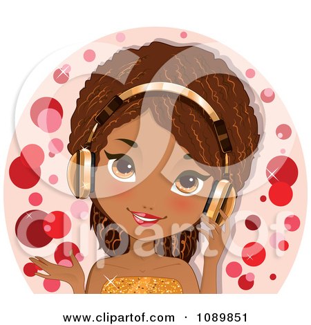 Listening To Music Clipart