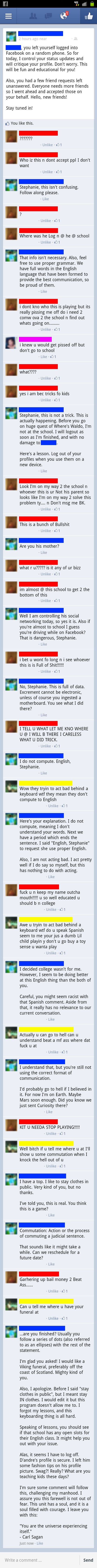 Log Off Facebook Now
