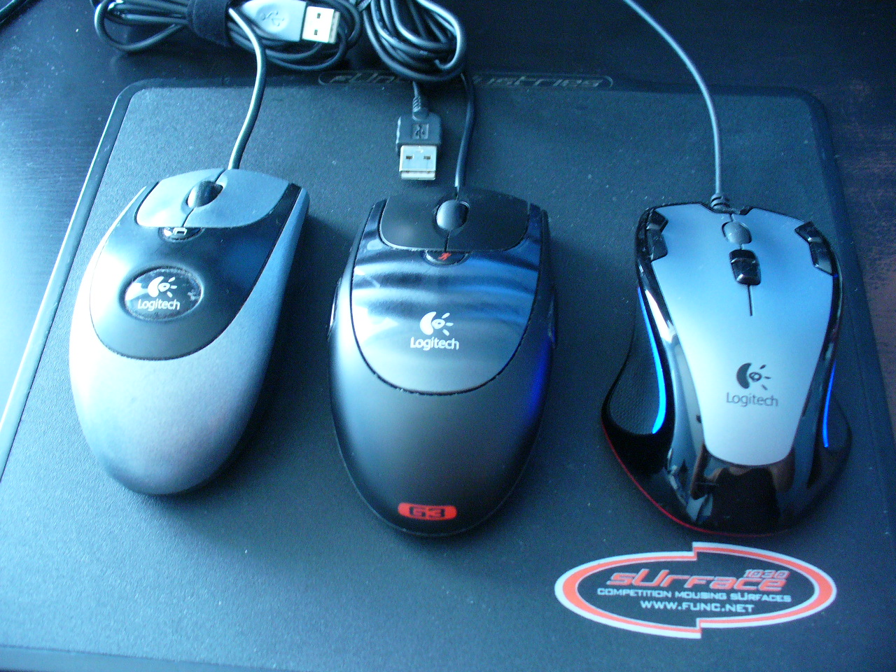 Logitech Gaming Mouse G300 Dimensions