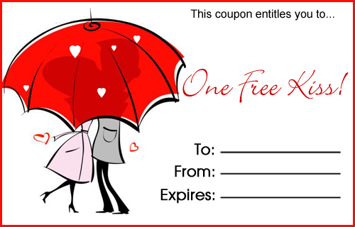 Love Coupons Templates