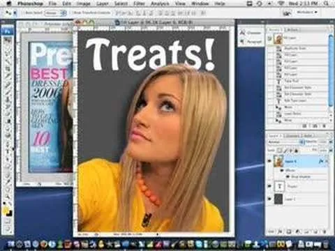 Magazine Cover Design Photoshop Tutorial