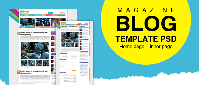 Magazine Design Templates Free Download
