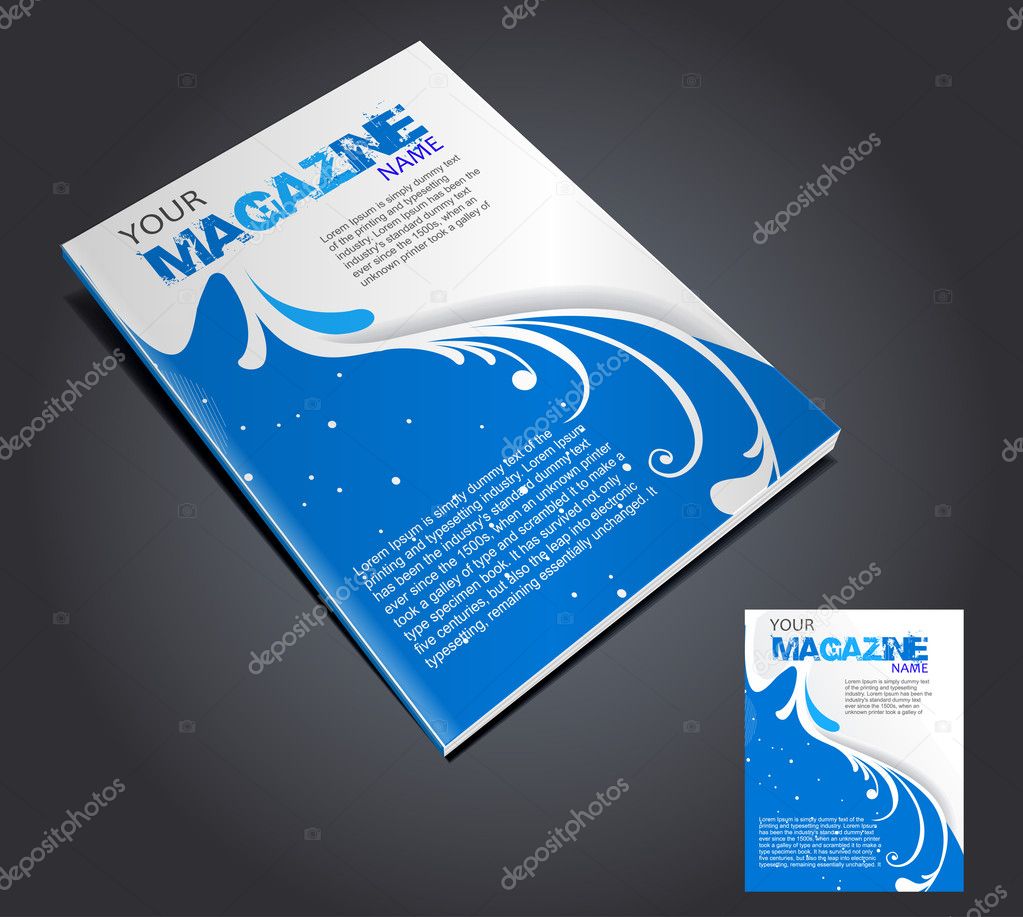 Magazine Layout Design Template