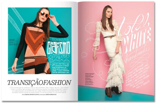 Magazine Layout Ideas Fashion