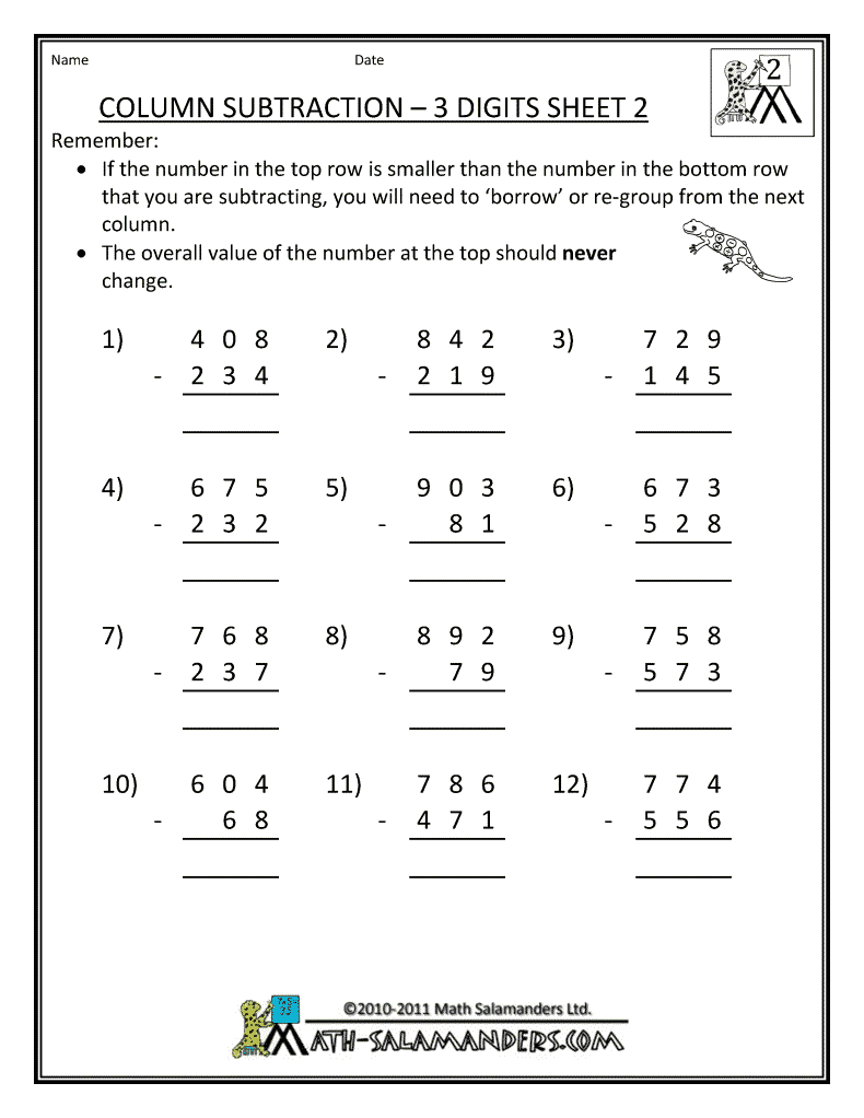 Maths Homework Sheets Ks2