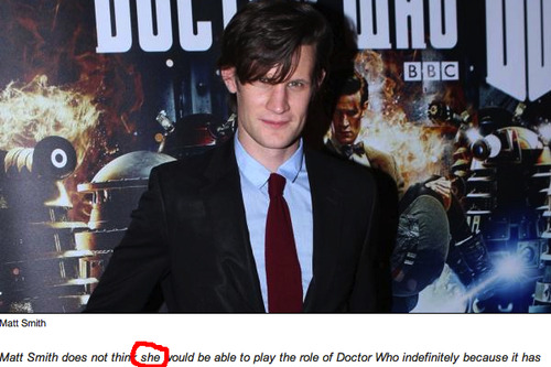 Matt Smith Doctor Who Hairstyle