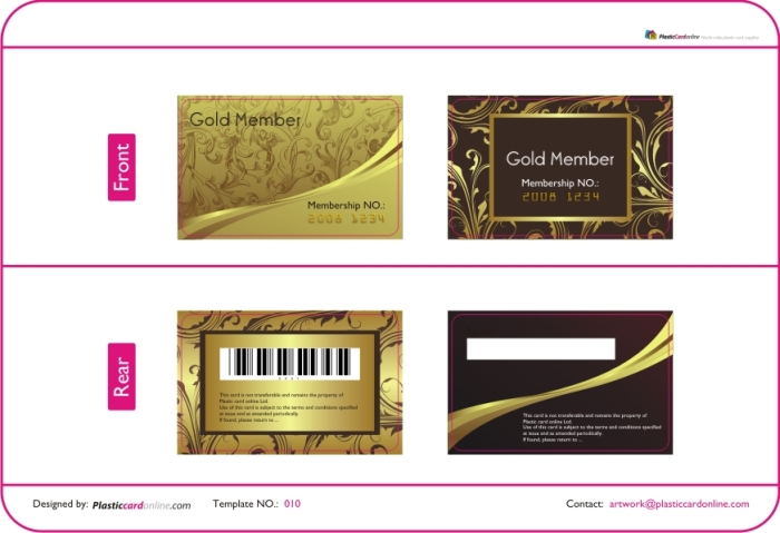 Membership Card Template Word