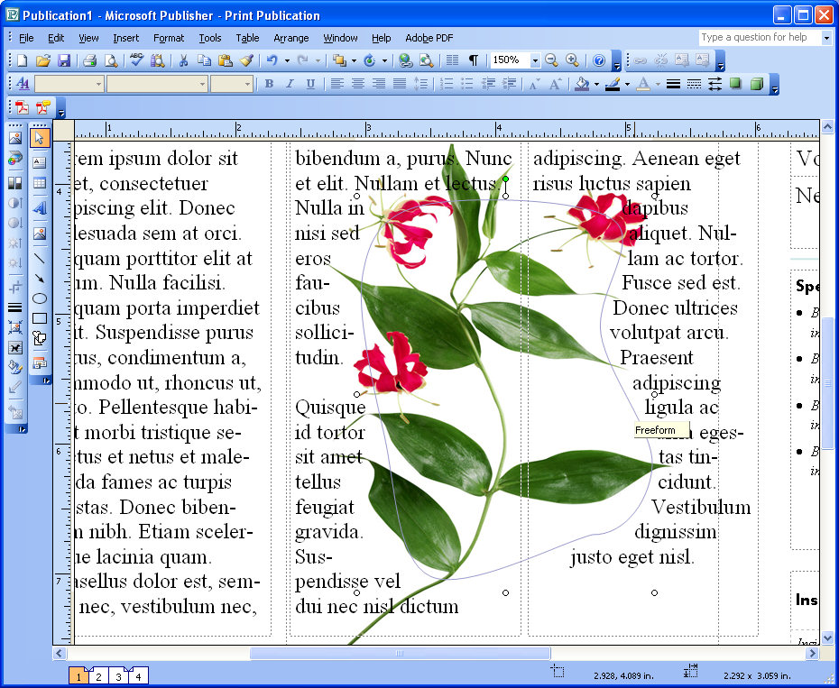 Microsoft Publisher Backgrounds