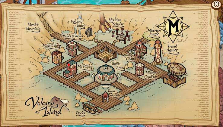 Miscrits Of Volcano Island