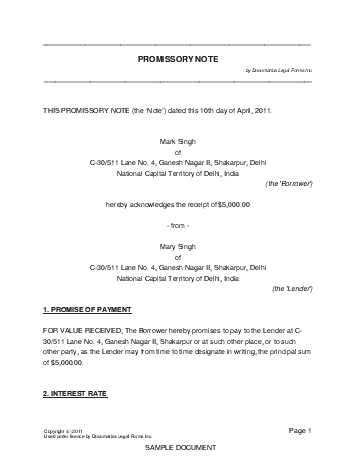 Money Loan Agreement Template