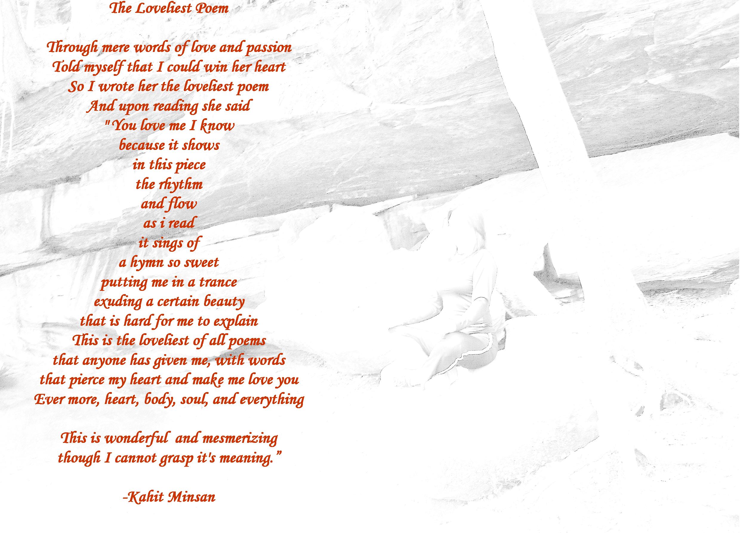 My Love Is True Poem