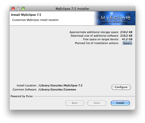 Myeclipse Blue 10.6
