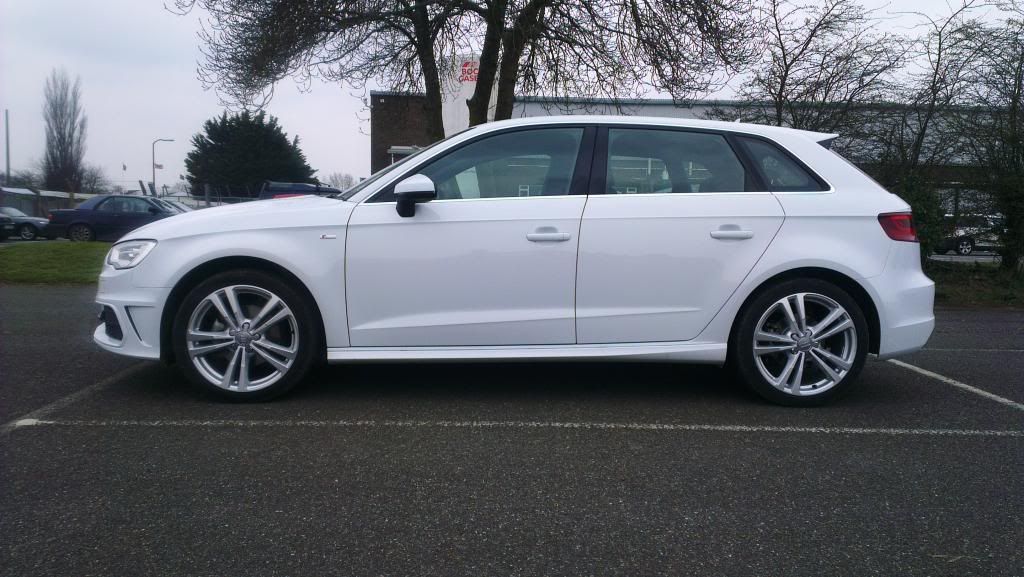 New Audi A3 S Line Sportback