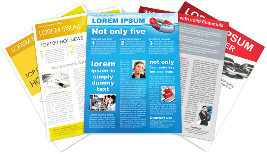Newsletter Layout Template