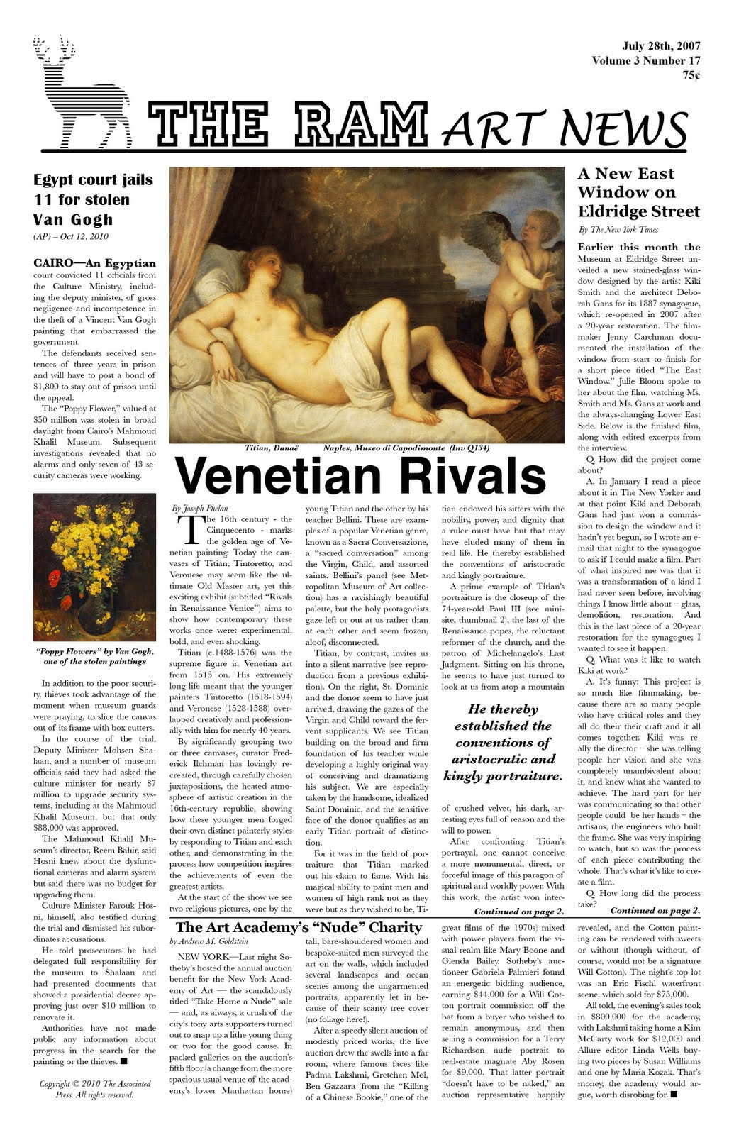 Newspaper Masthead Design
