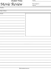 Newspaper Template For Kids