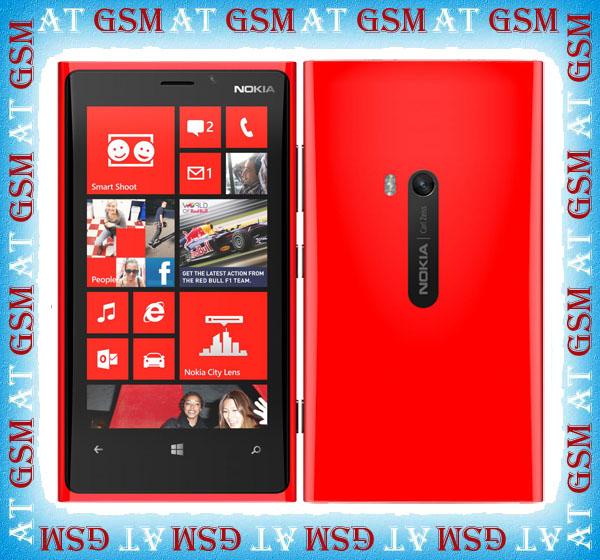 Nokia Lumia 920 Red Unlocked
