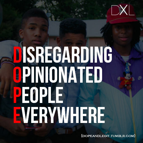 Opinionated People