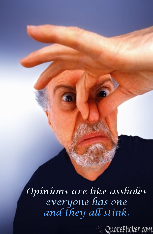 Opinions Are Like Quote
