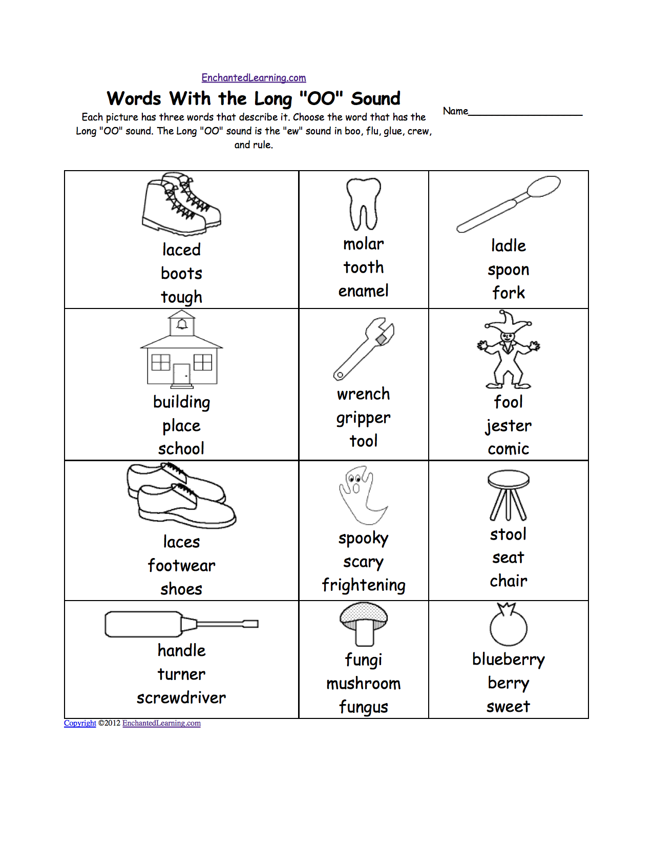 Phonetics Words For Kids