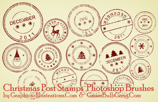 Photoshop Brushes Christmas Free Download