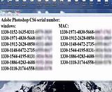 Photoshop Cs6 Extended Serial Number Keygen Mac