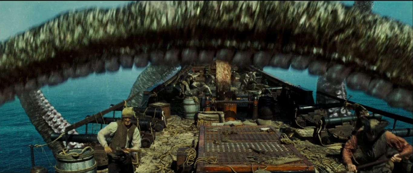 Pirates Of The Caribbean Kraken Attack