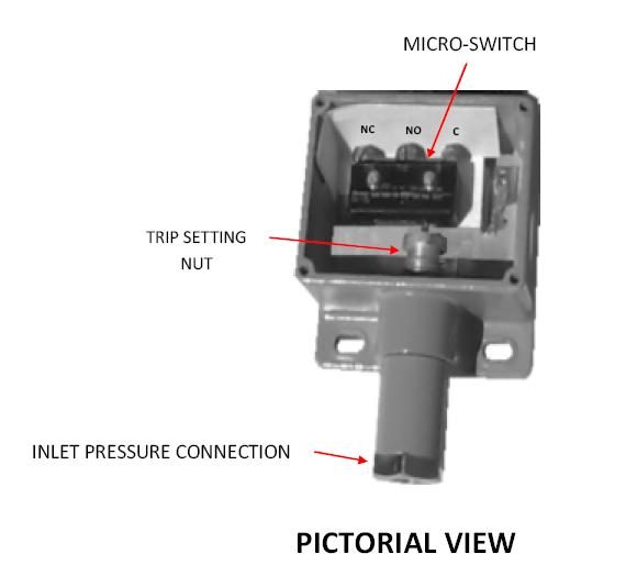 Pressure Switch Symbol Schematic