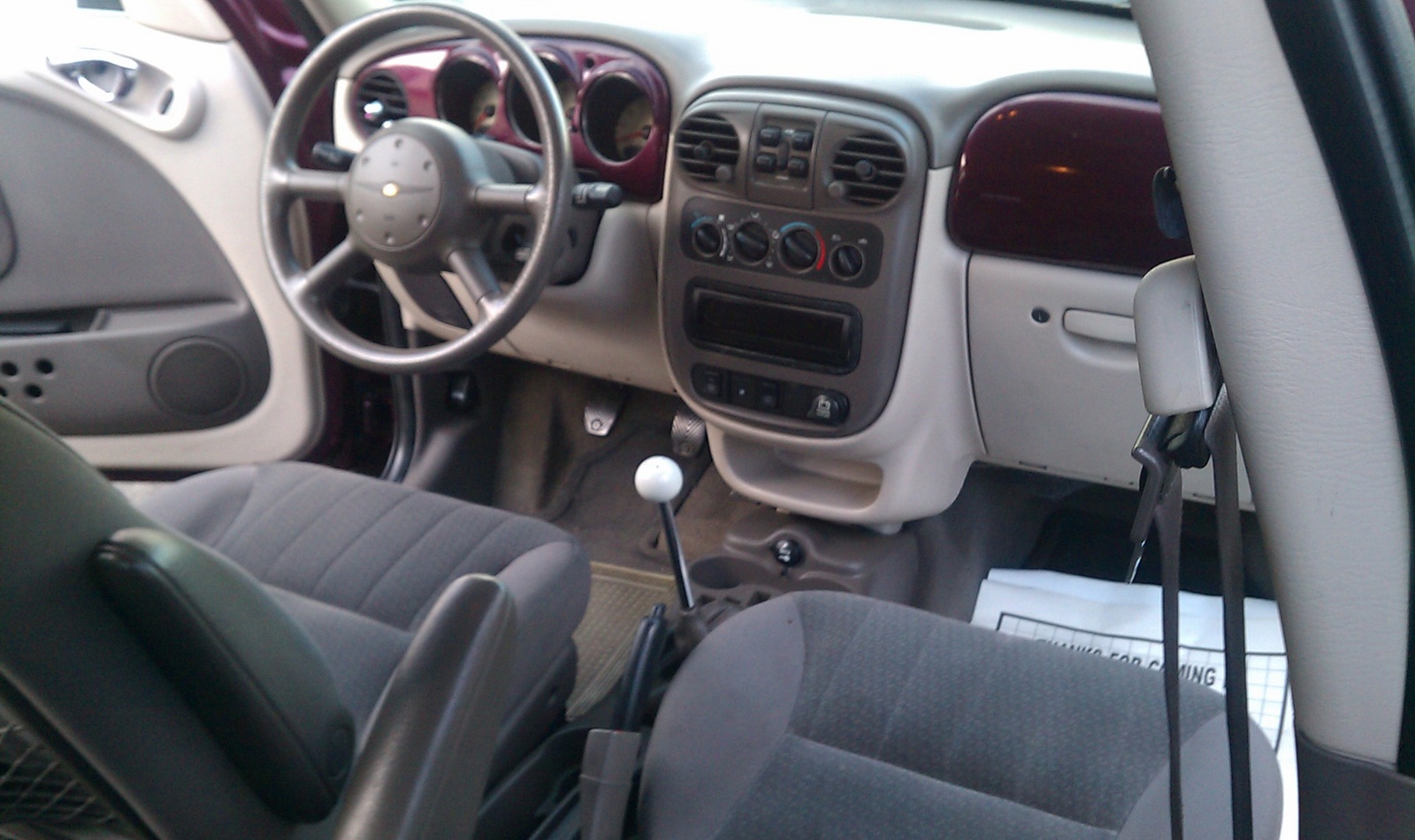 Pt Cruiser Interior