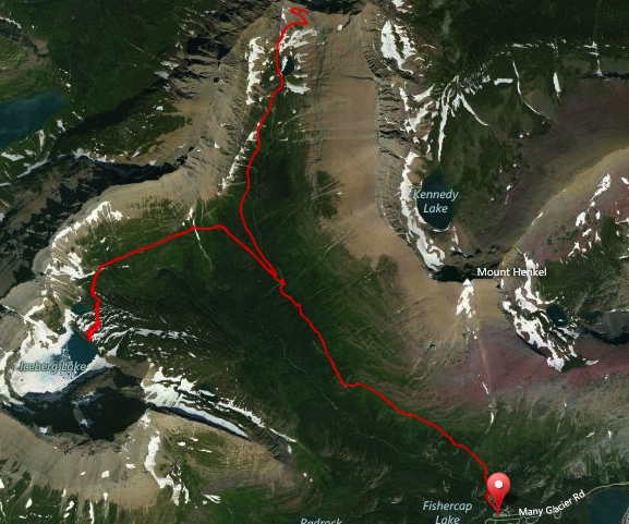 Ptarmigan Tunnel Glacier