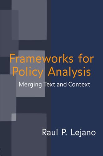Public Policy Analysis An Introduction