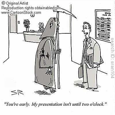 Public Speaking Fear Death