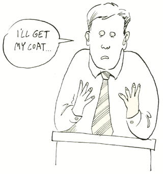 Public Speaking Images Cartoon