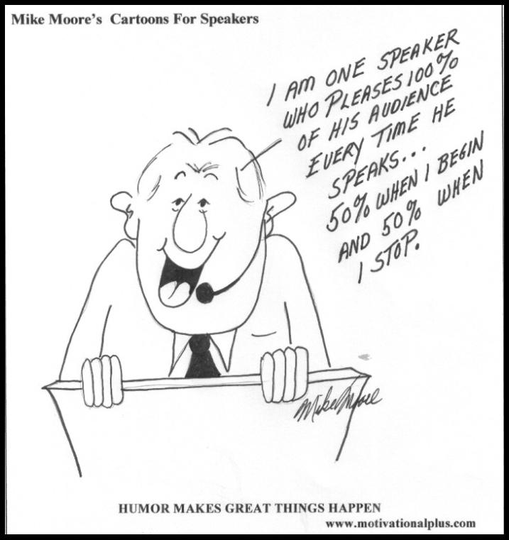 Public Speaking Images Cartoon