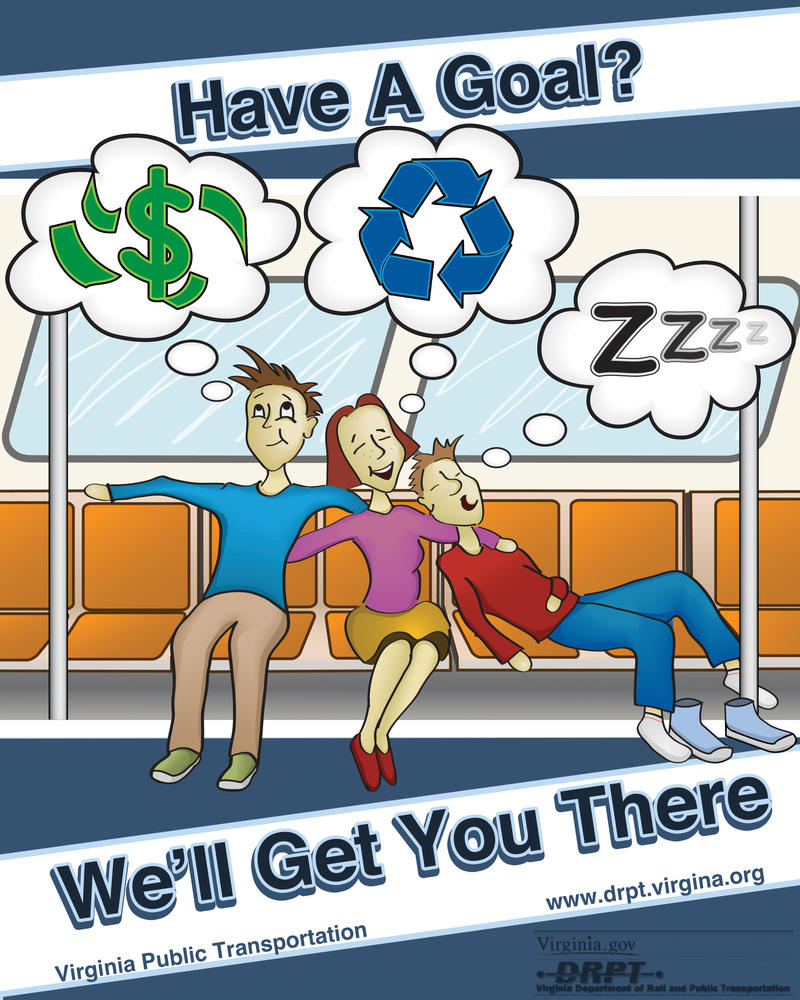 Public Transportation Cartoon