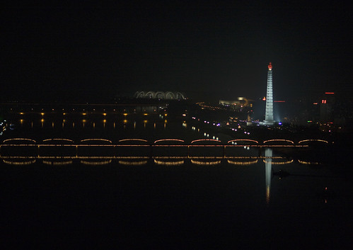 Pyongyang At Night